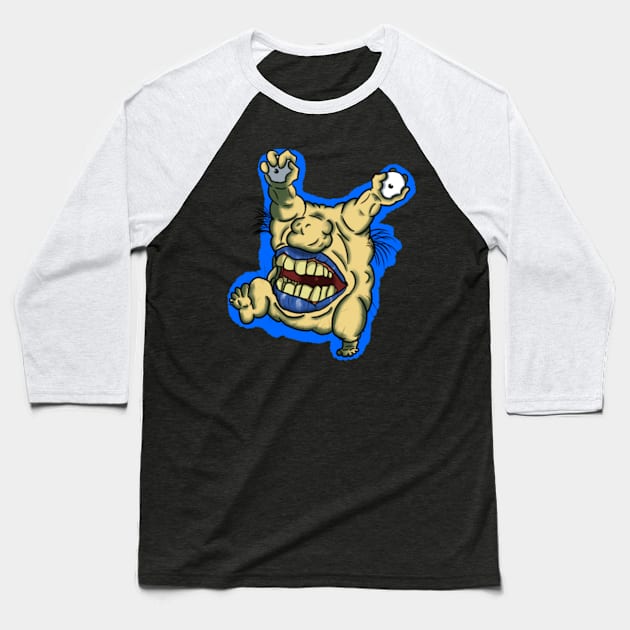 krumm Baseball T-Shirt by KloudKat